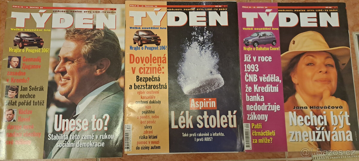 Mladý svět, Dikobraz, Stadión, Story, Ring, Tina,Svět motorů - 5