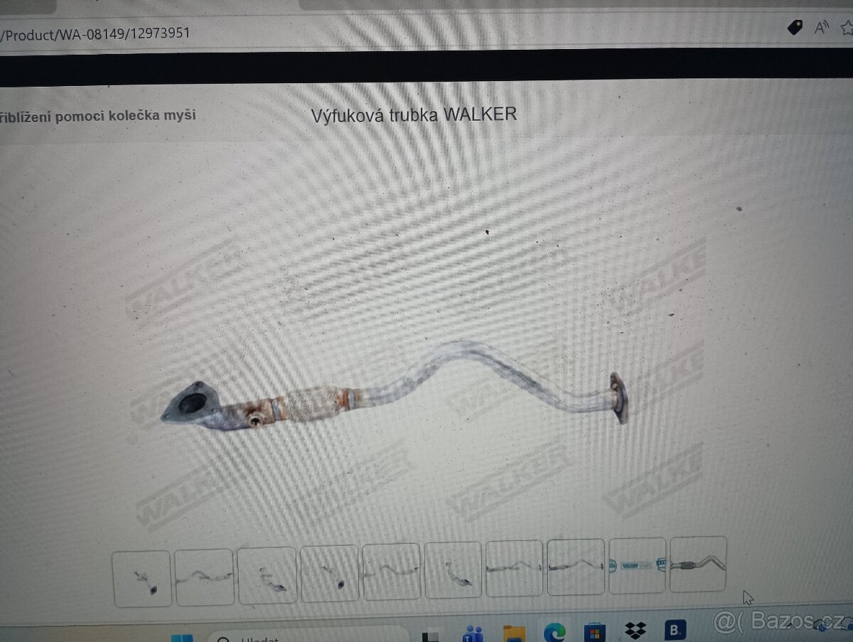 Daewoo Kalos výfuk - 5