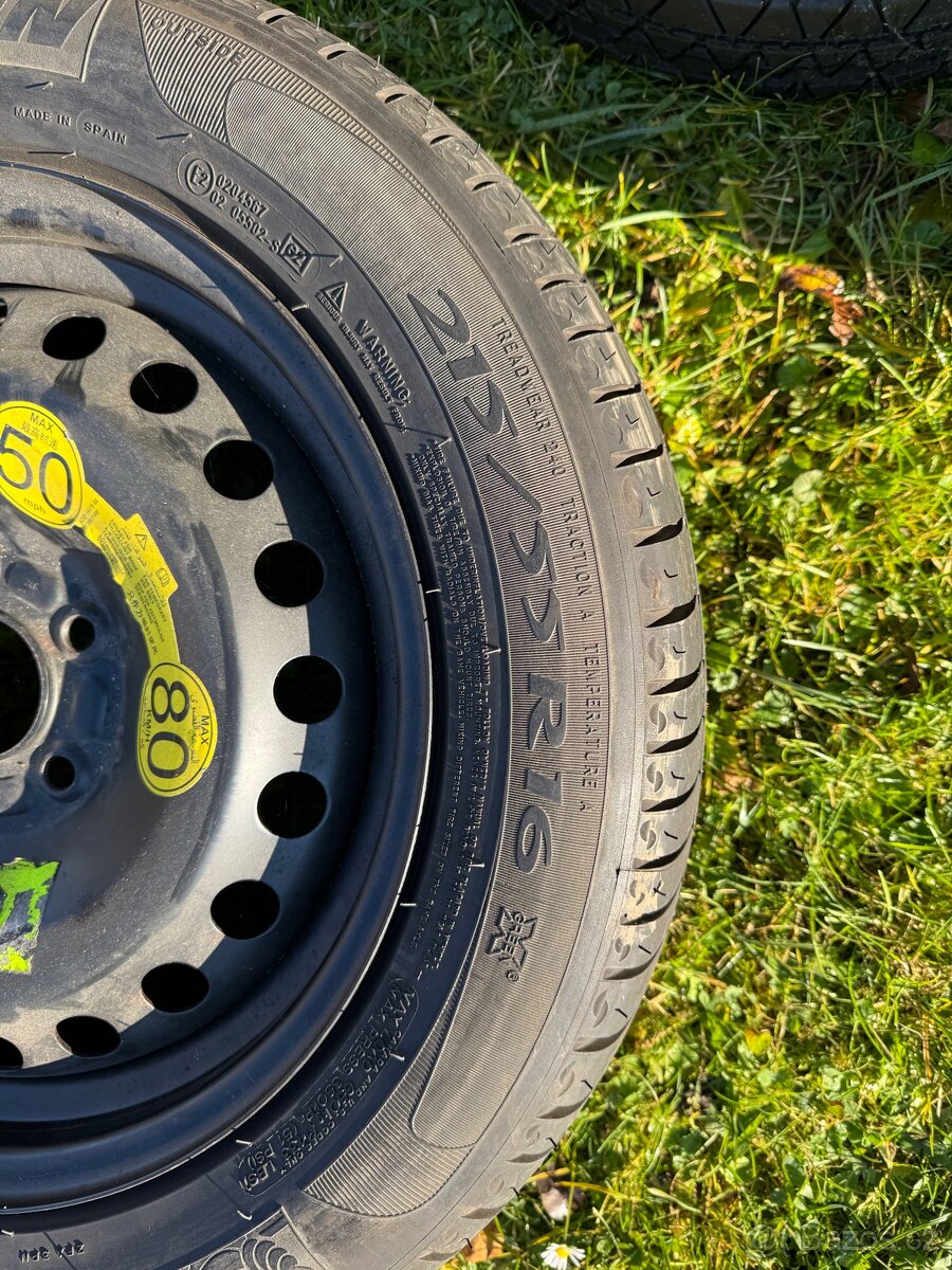 Rezerva Ford Mondeo MK4 215/55 R16 93V Michelin Primacy HP - 5