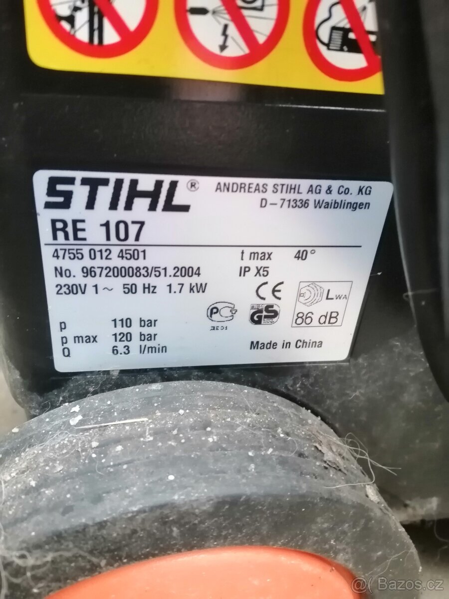 VYSOKOTLAKÝ ČISTIČ STIHL RE 107 - 5