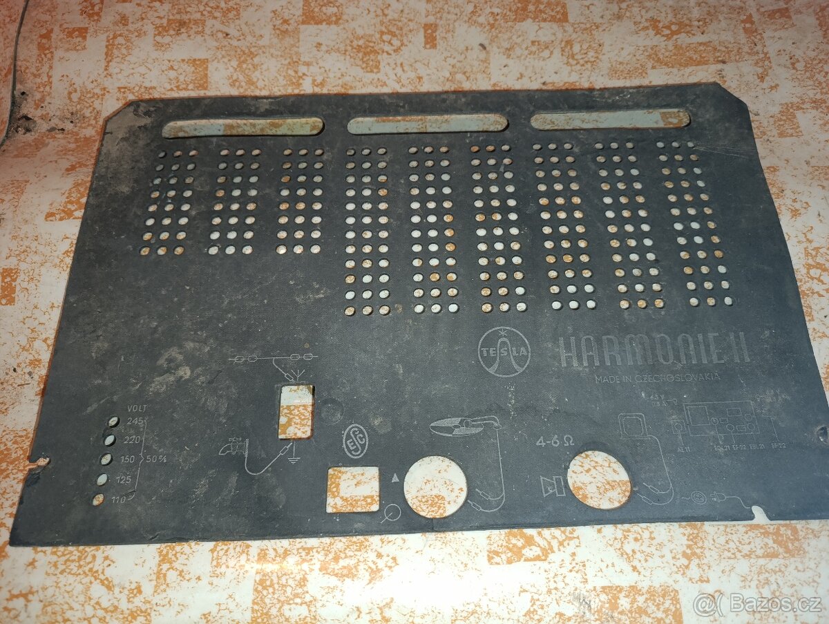 zadní kryty na historická radia - 5