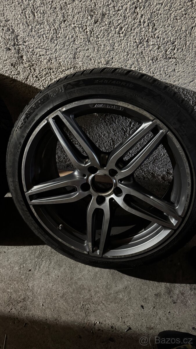 Alu Mercedes AMG R19 dvourozměrné zimní - 5