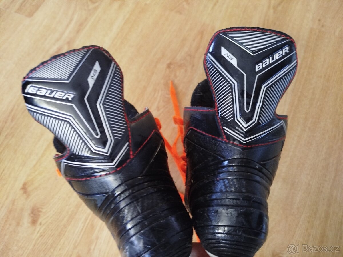 Prodám dětské brusle BAUER NS vel. Y13,5 (21cm) - 5