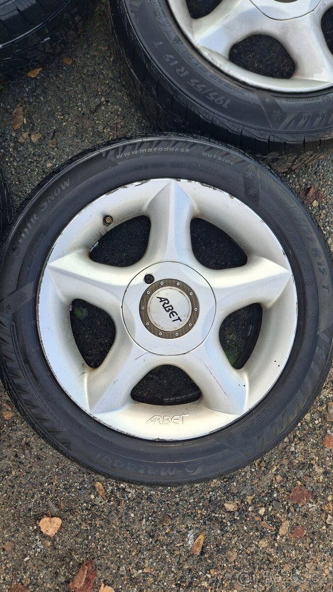 4x ALU disky ARBET na ŠKODA OCTAVIA I - 5
