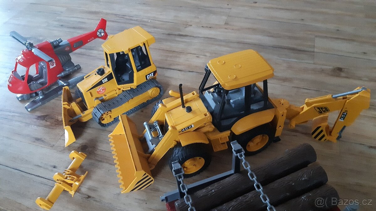 Bruder stroje pro kluky - 5