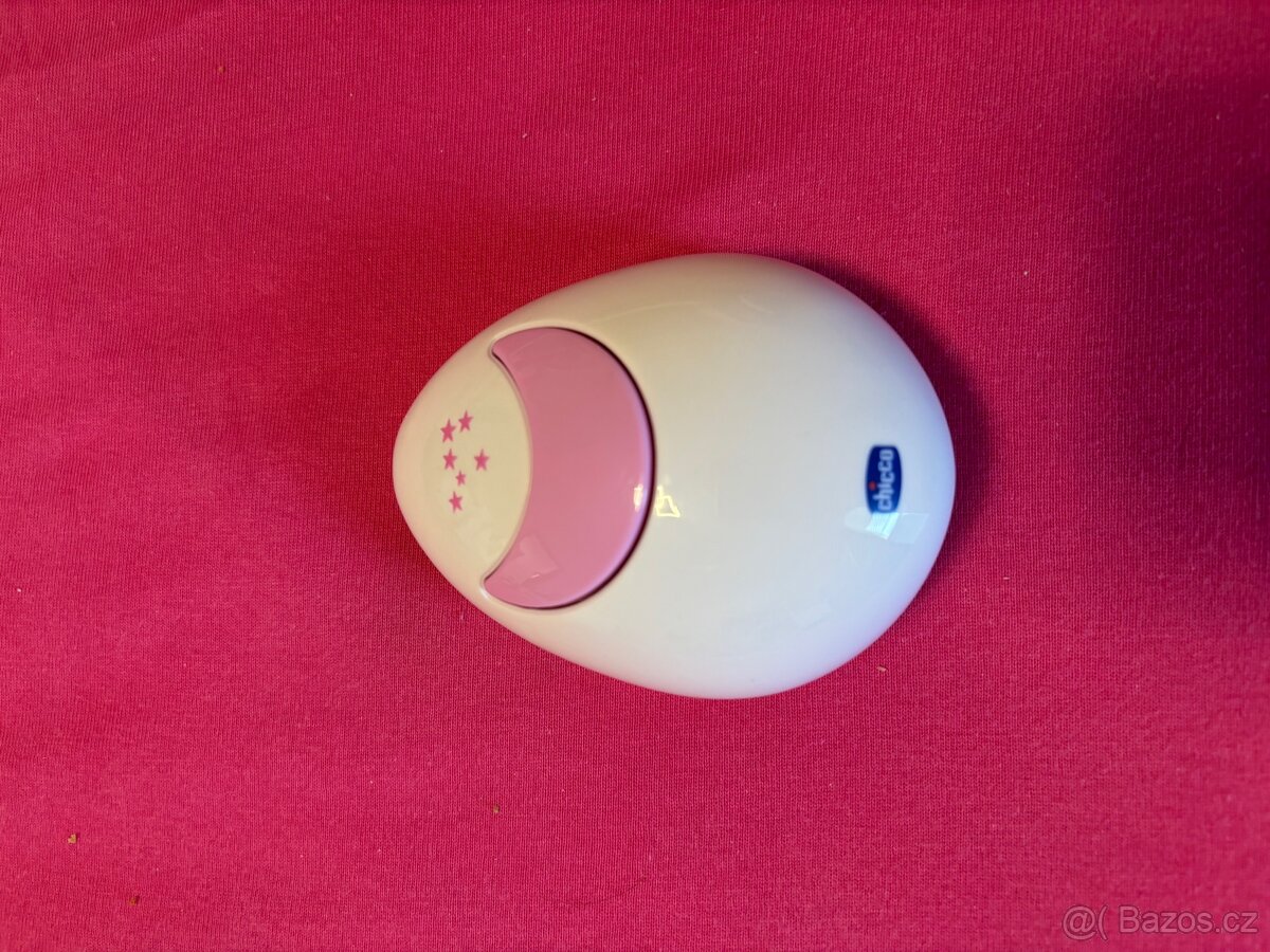 Růžový dětský kolotoč nad postýlku Chicco - 5