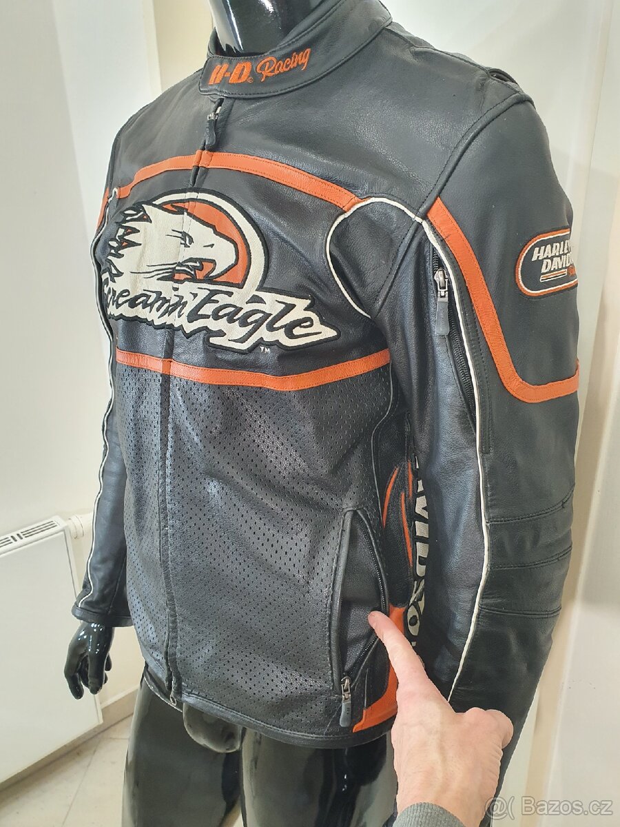 Harley Davidson Kožená bunda Vel. M - 5