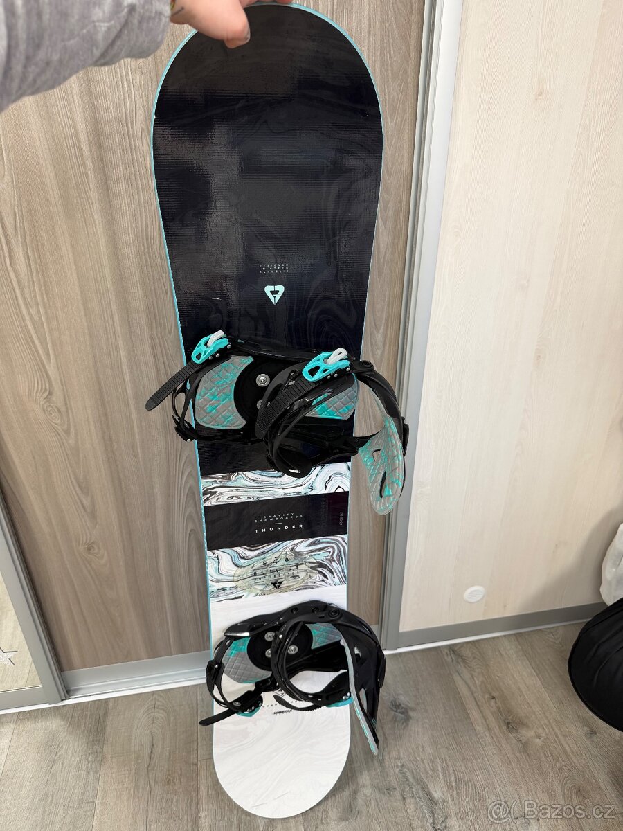 Gravity snowboard + original boty - 5