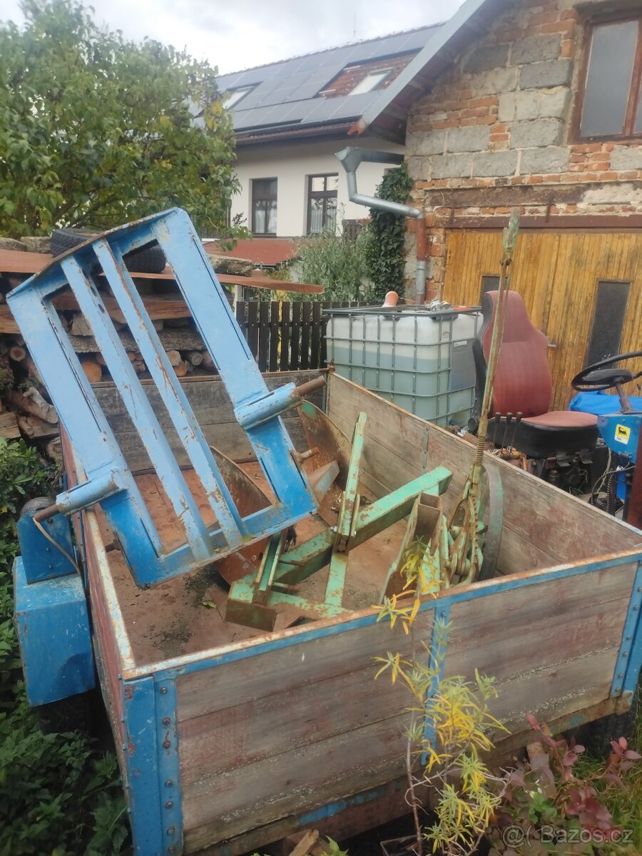 Malotraktor domácí výroby - 5