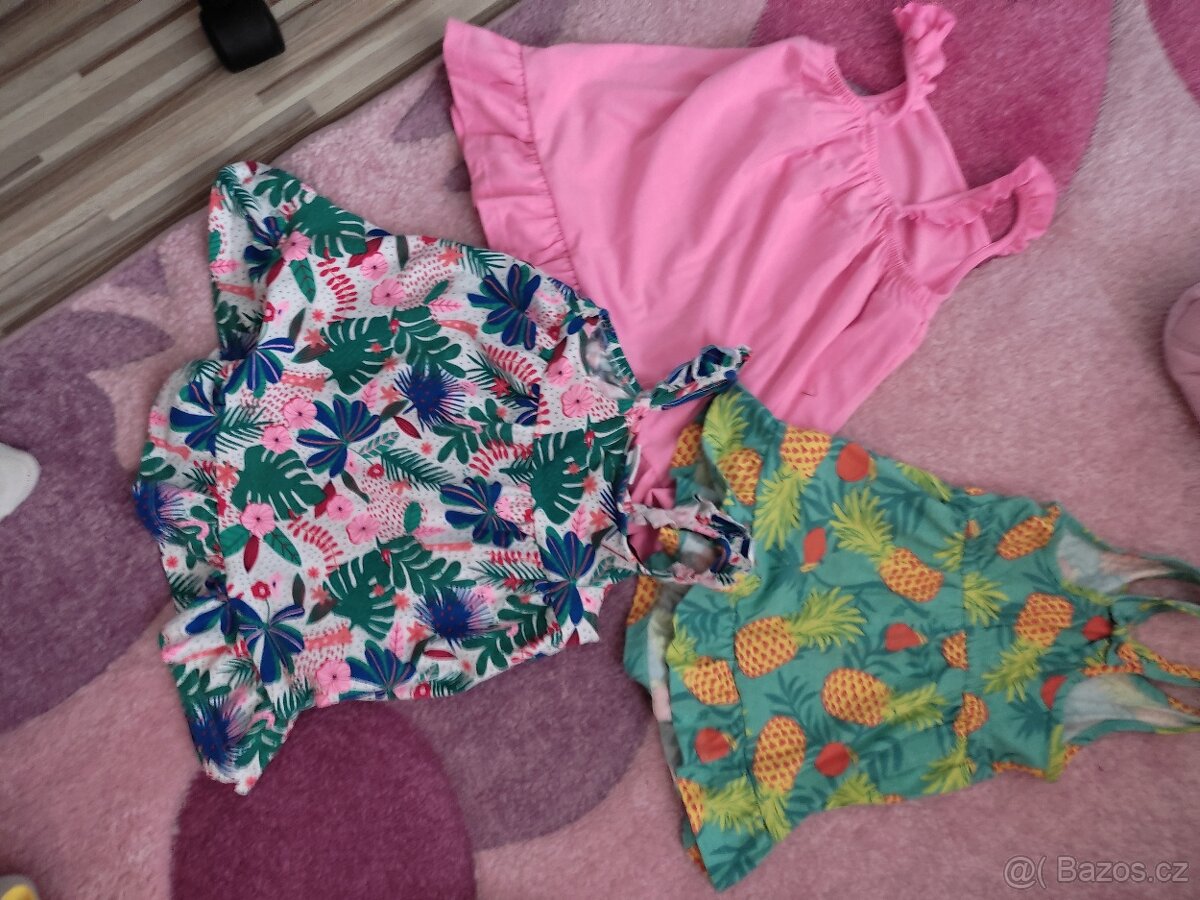 Dětské šatičky , sukýnky, mix velikostí - 5