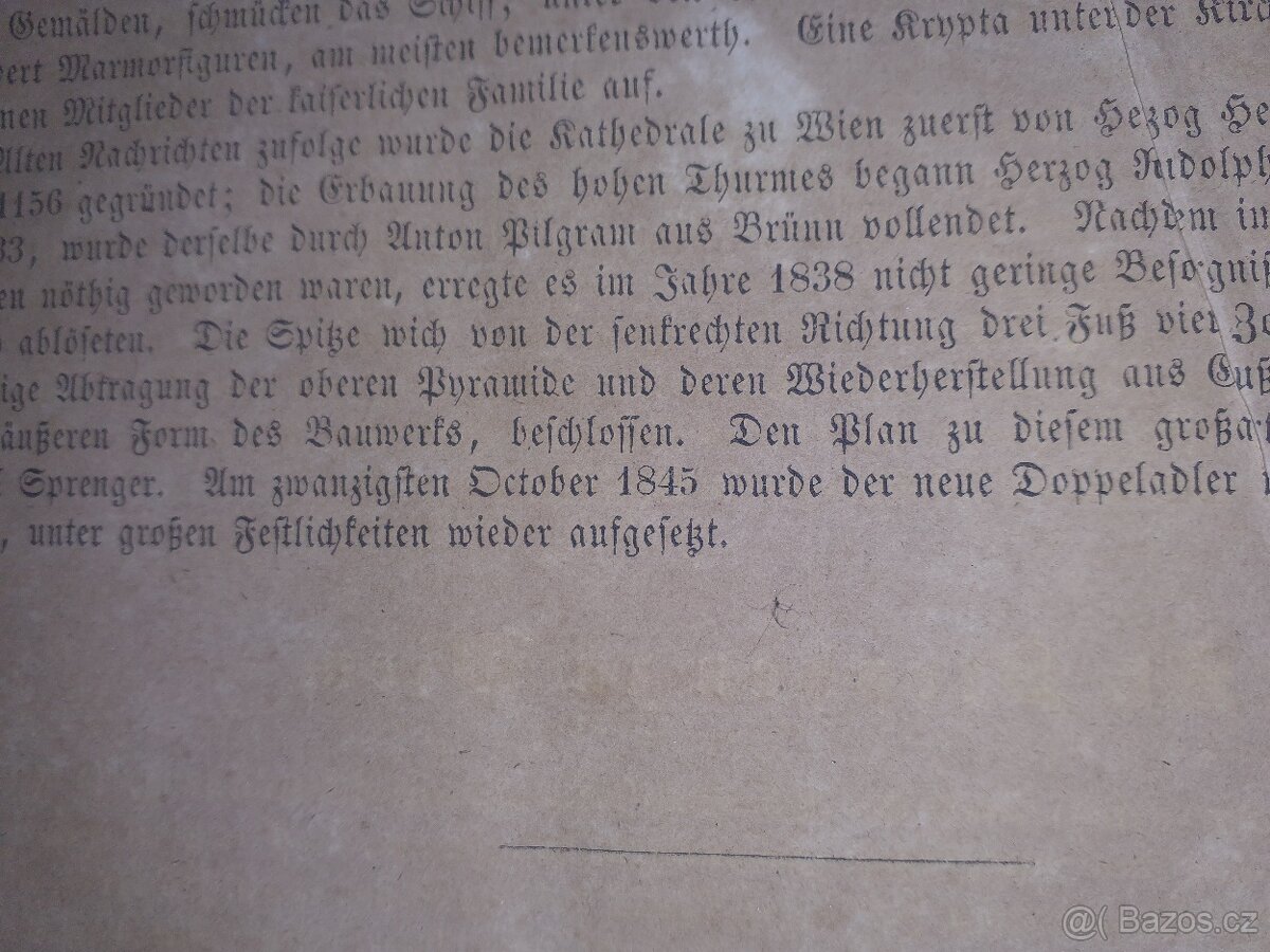 Starožitná kniha o Napoleonovy psaná německým švabachem - 5