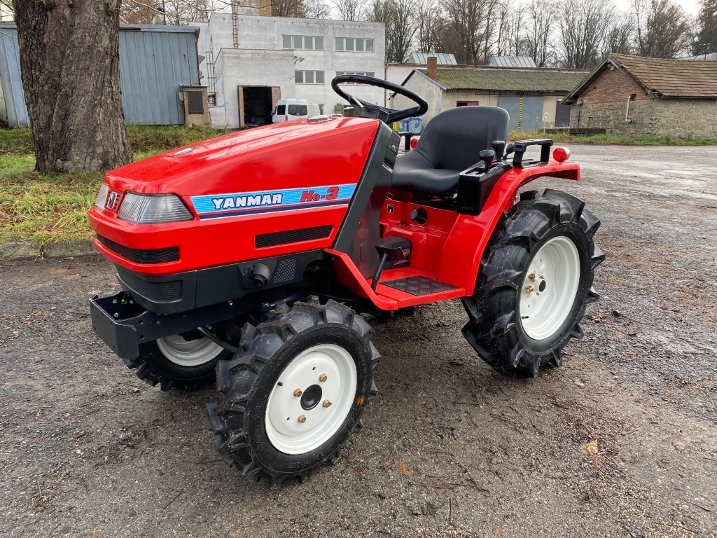 Japonský traktor Yanmar KE-3D, profesionální repas - 5