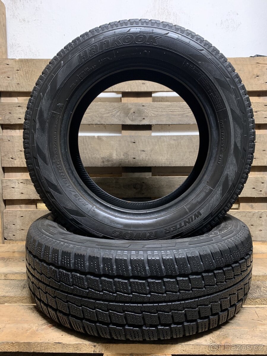 2ks 205/65/16C Hankook/2017/107-105T/zimní - 5