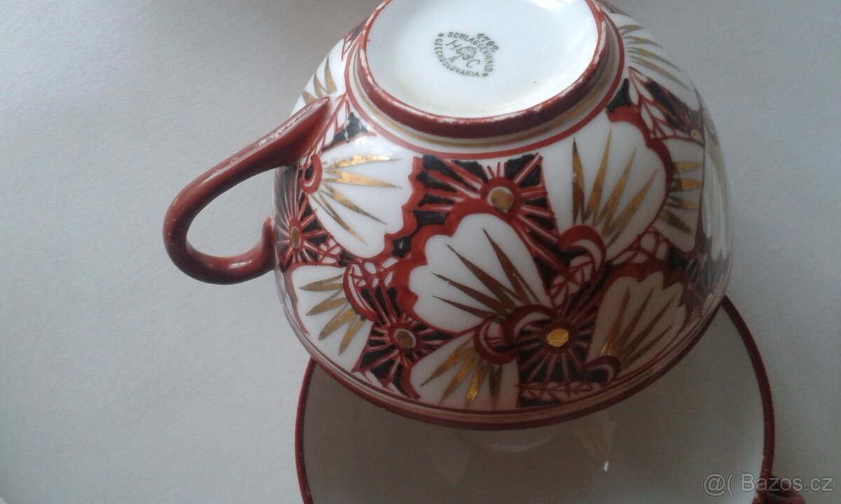 Šálky na čaj H+C Schlaggenwald 1792 - 5
