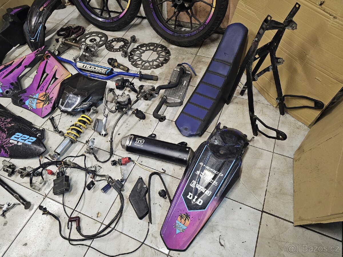 Sherco HRD 50 dílů hrd50 - 5