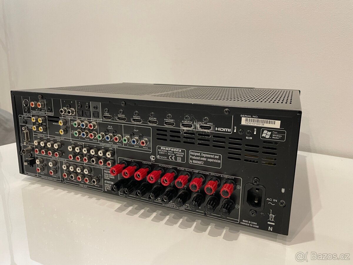 Receiver Marantz sr 6005 - 5
