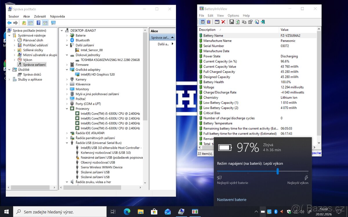 Průmyslový tablet Panasonic TOUGHPAD FZ-G1 Mk4 - 5