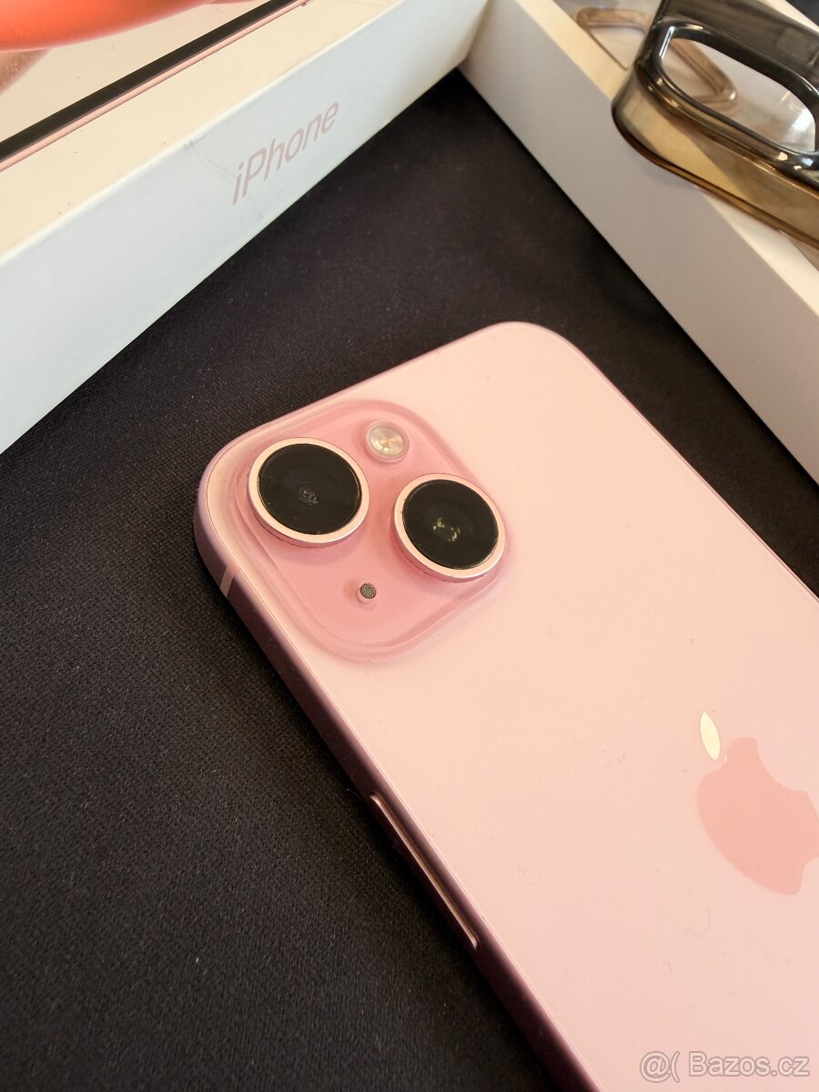 iPhone 15 128GB Růžový - 5