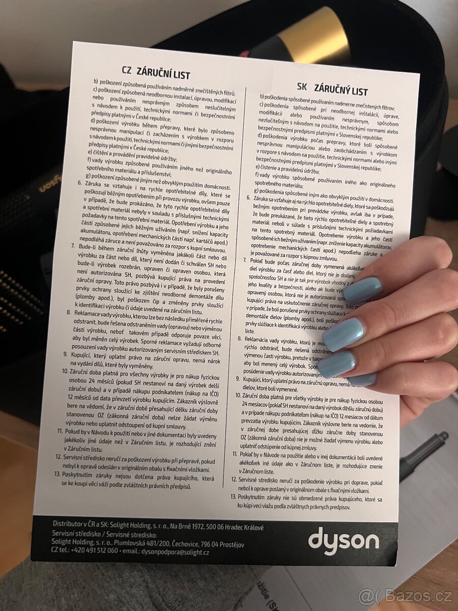 Dyson Airwrap™ Complete Long HS05 – onyx černá/zlatá - 5