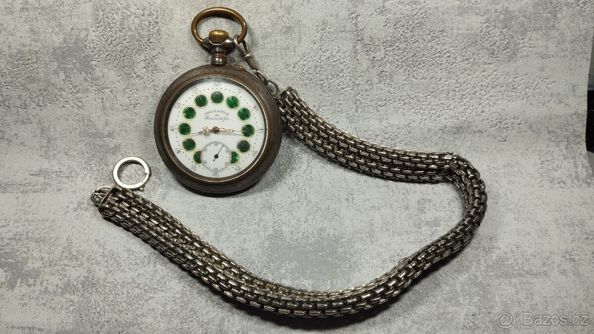 Velké kapesní hodinky Régulatéur, doprava zdarma - 5