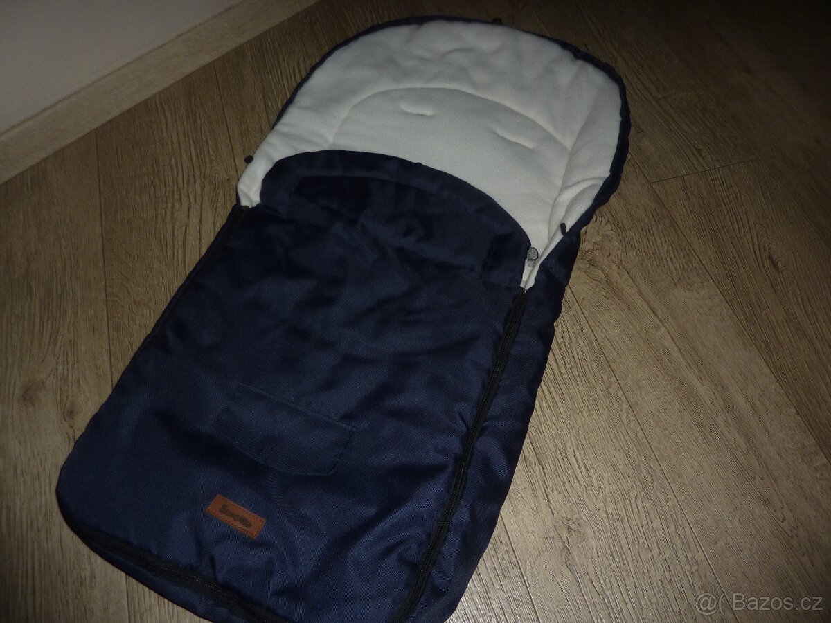 Sensillo POLAR NAVY fusak/ spací pytel do kočárku - 5