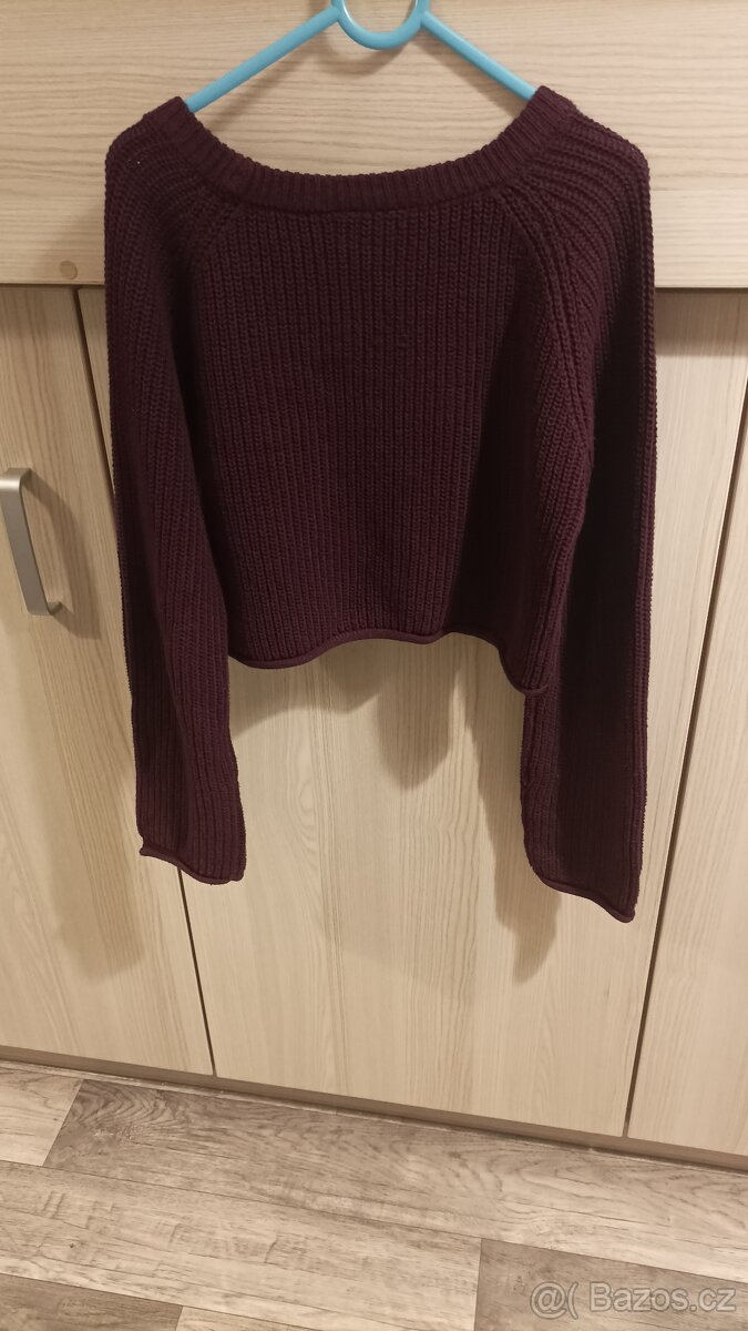 Top stav crop svetr, svetřík - 5