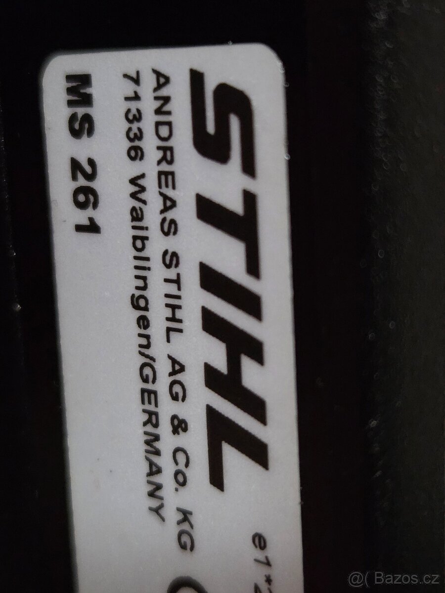 Stihl ms 261 motrova pila v zarucee 12/2026 - 5