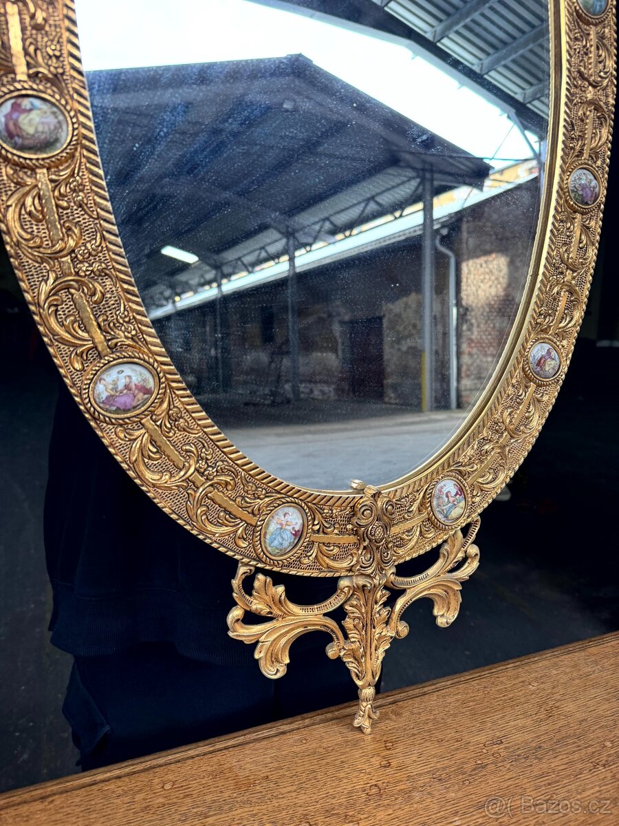 Zrcadlo a konzole s mramorem (132051) - 5