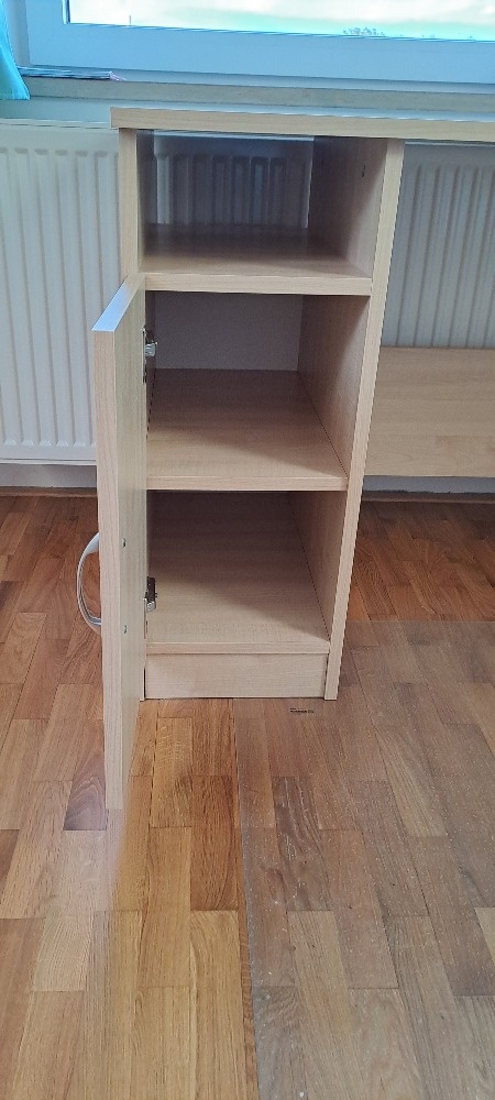 Psací stůl 140x60 cm + 2x úložný prostor - 5