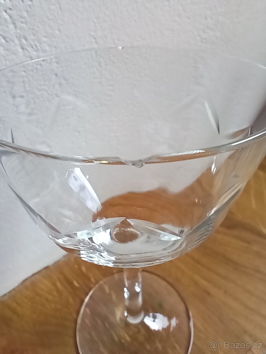 Broušené skleničky na likér 2 x 6 kusů - 5