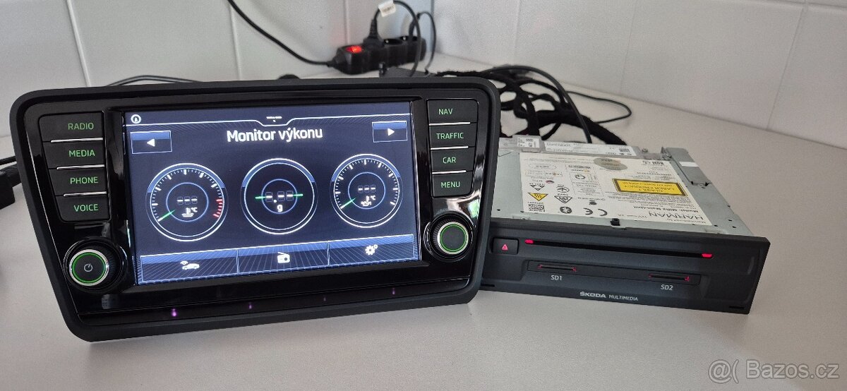 Columbus MIB2 Octavia 3 Apple Carplay, Android Auto