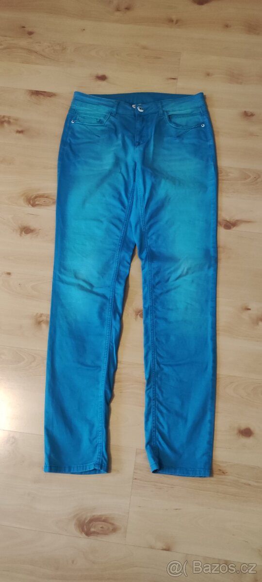 Street One dámské zelenkavé džíny vel. 38 - 5