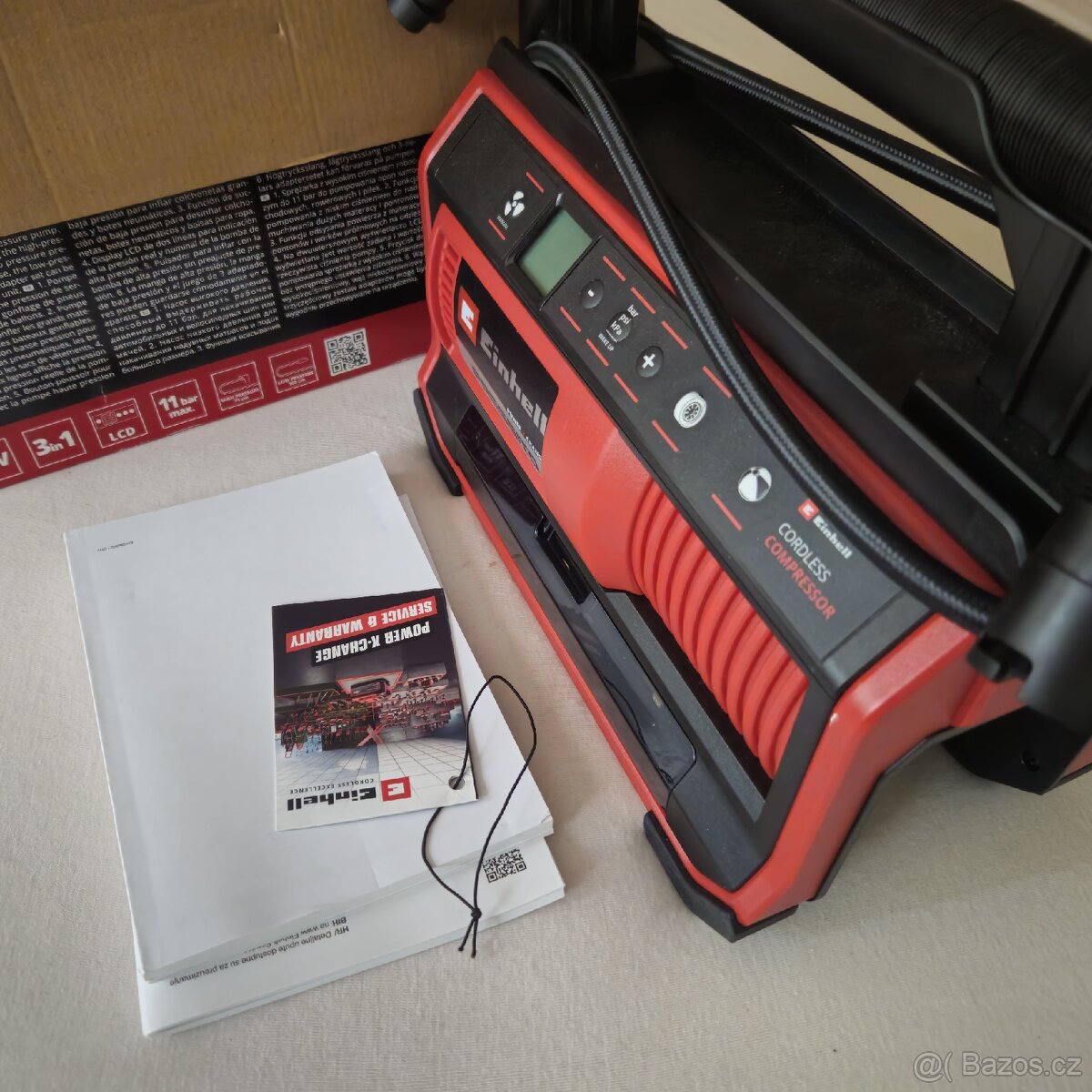 Einhell Pressito 18/25 – bezdrátový kompresor - 5