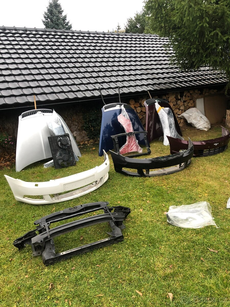 predek skoda octavia II 08-13 kapota naraznik xenon NaLAK - 5