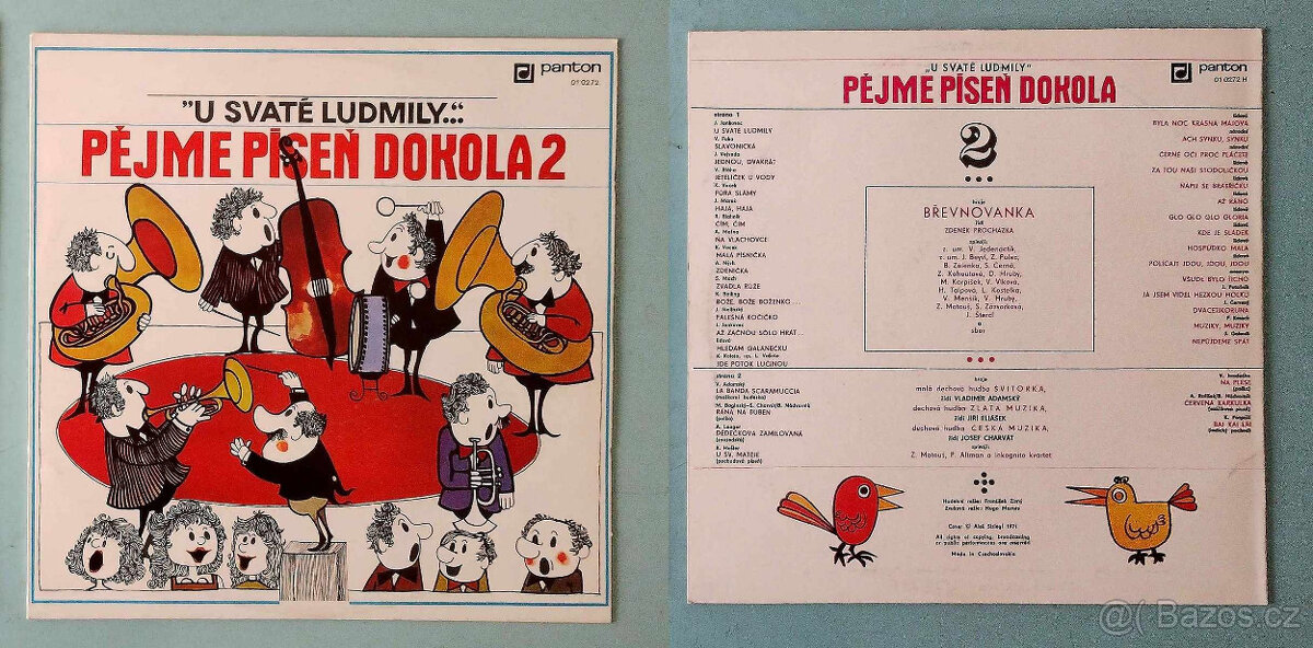 LP desky česká dechovka 14ks + USA dechovka 6ks - 5