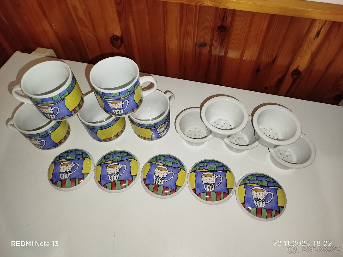 Hrnky na sypaný čaj - 5