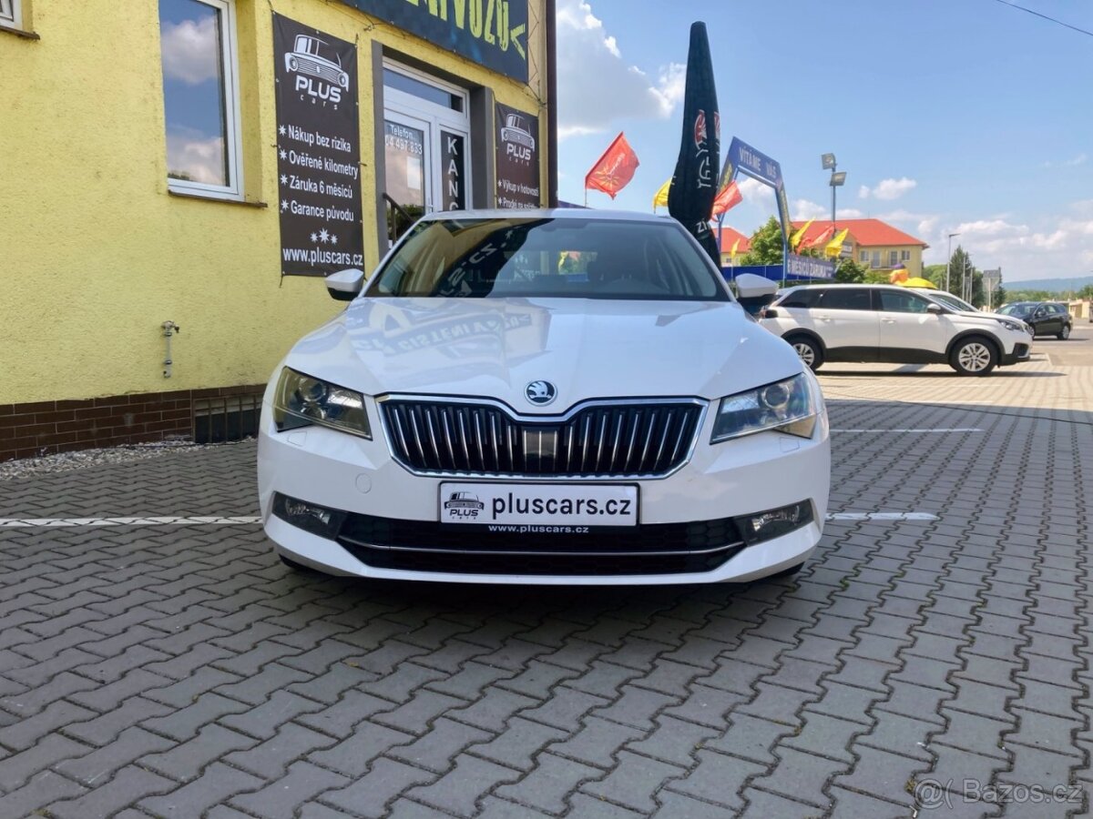 Škoda Superb, 2,0 TDi (110kW), původ ČR, tažné, nová STK - 5