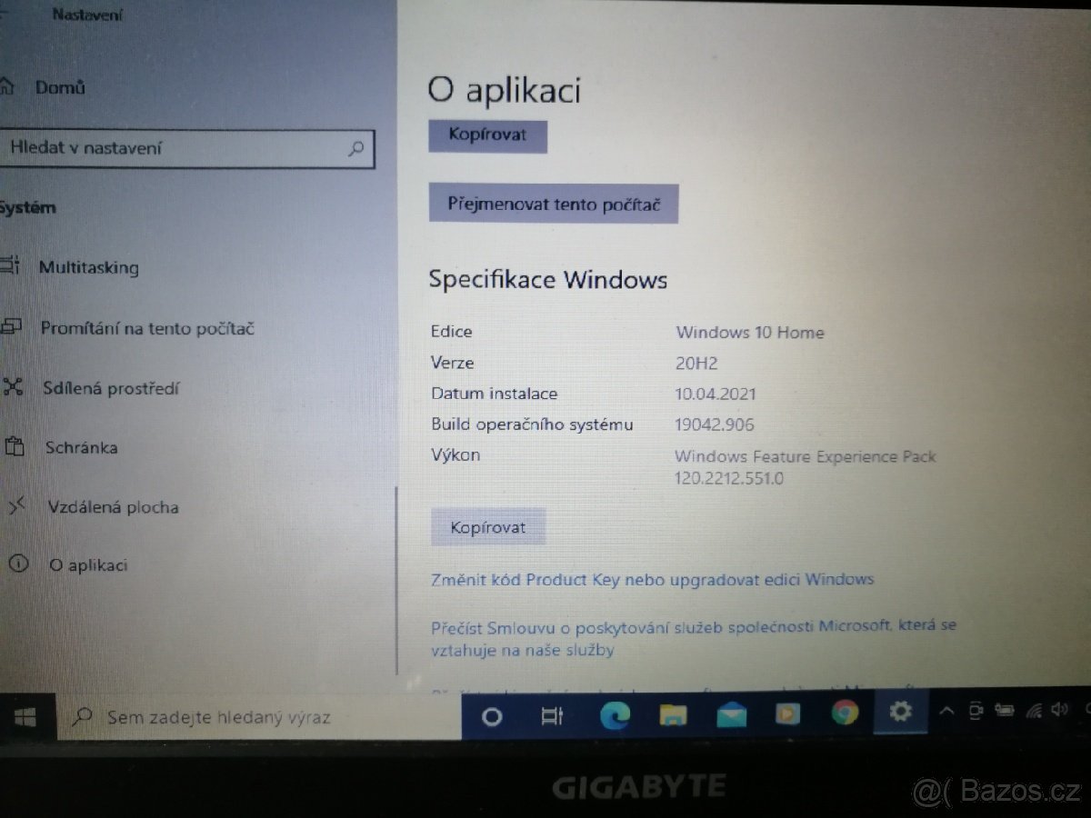 NTB Gigabyte M1022 - 5