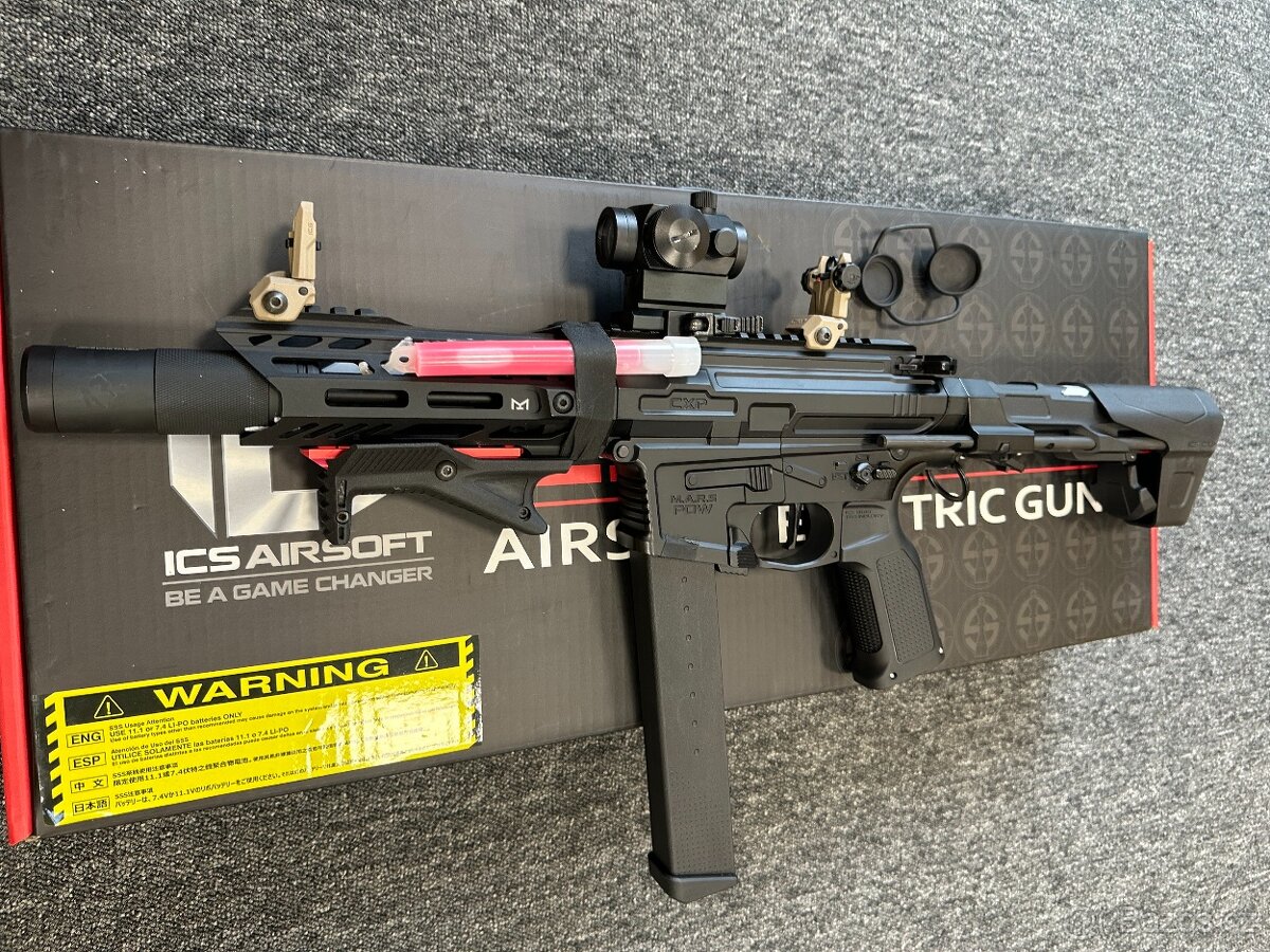 airsoft - Prodám ICS CXP-MARS PDW9 (SSS version) - 5