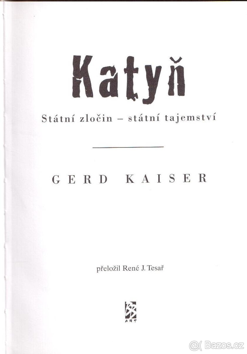 Kniha KATYŇ - 5