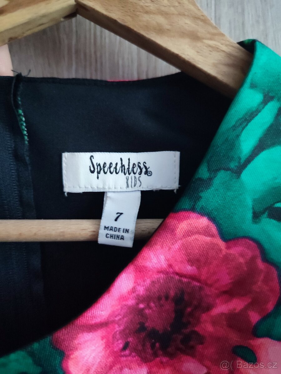 Nádherné společenské šatičky na malou slečnu - 5