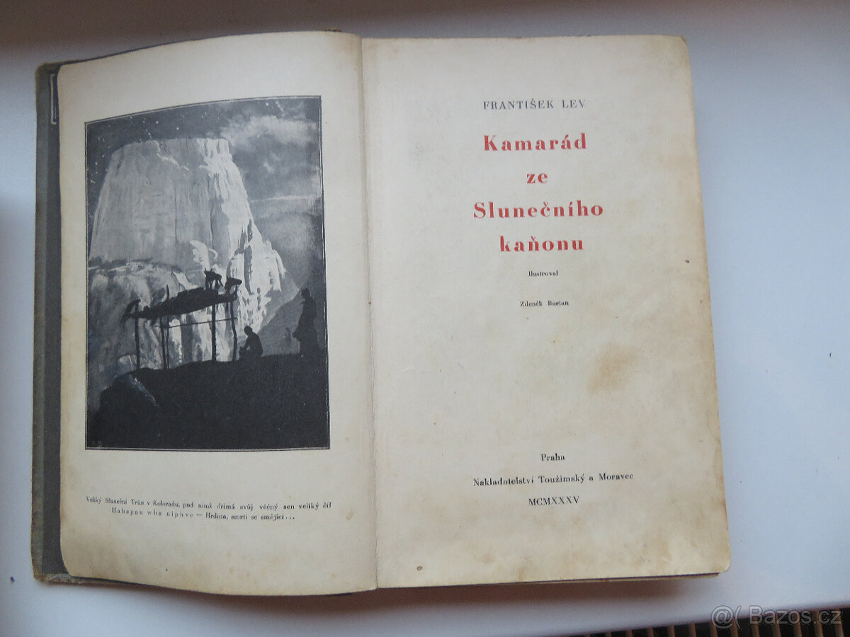 DOBRODRUŽNÉ,KAMARÁD ZE SLUN.KAŇONU 1935, il.BURIAN - 5