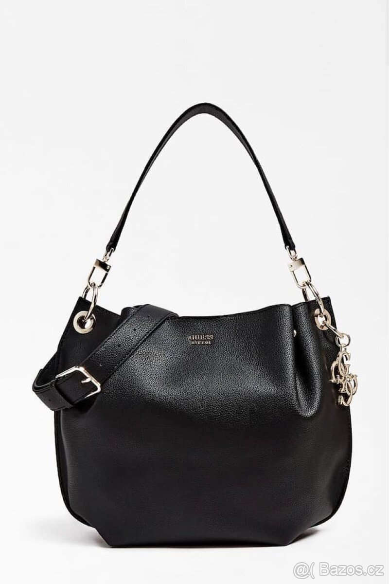 GUESS - Dámská kabelka přes rameno - hnědá - camel - 5