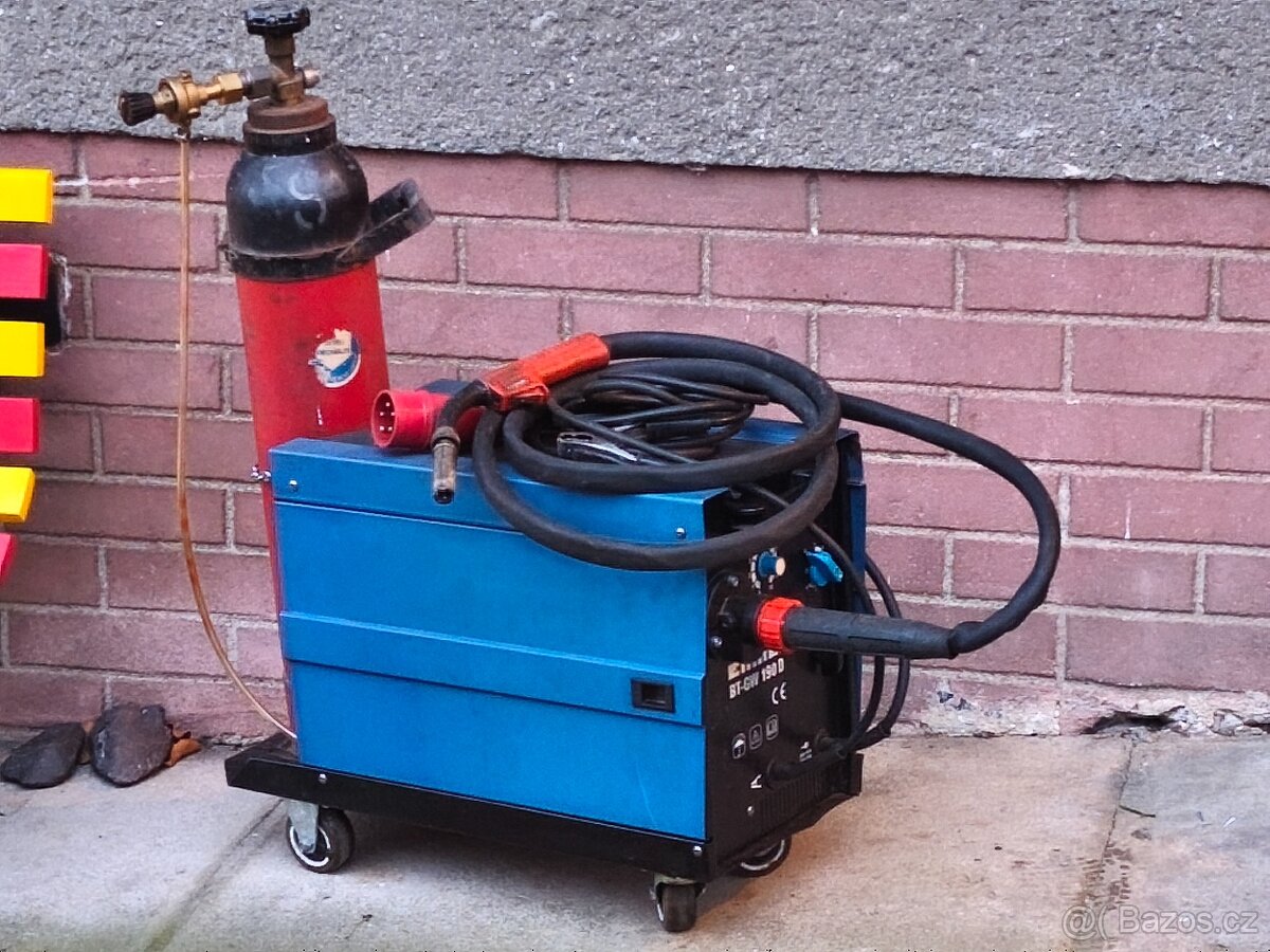 Prodám co2 svářečku EINHELL BT-GW 190 D.(MAX 190 A) + BOMBA - 5