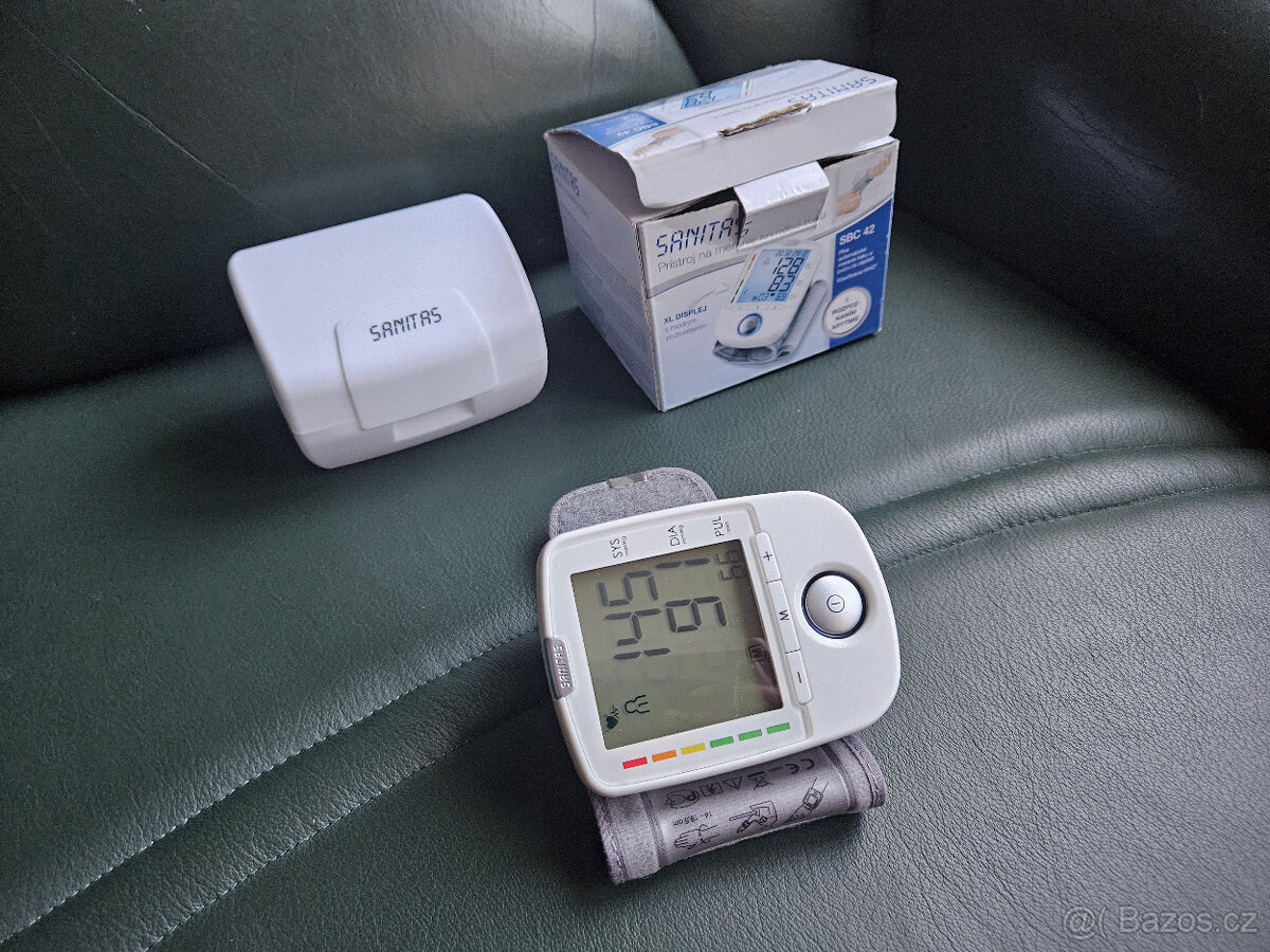 Měřič krevního tlaku na zápěstí Sanitas SBC 42 (Lidl) - 5