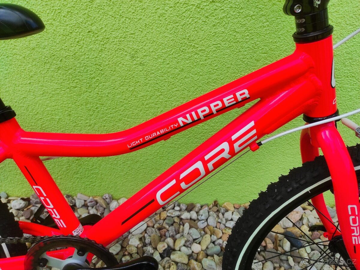 Značkové kolo CORE NIPPER 20" (růžová neonová) - 5