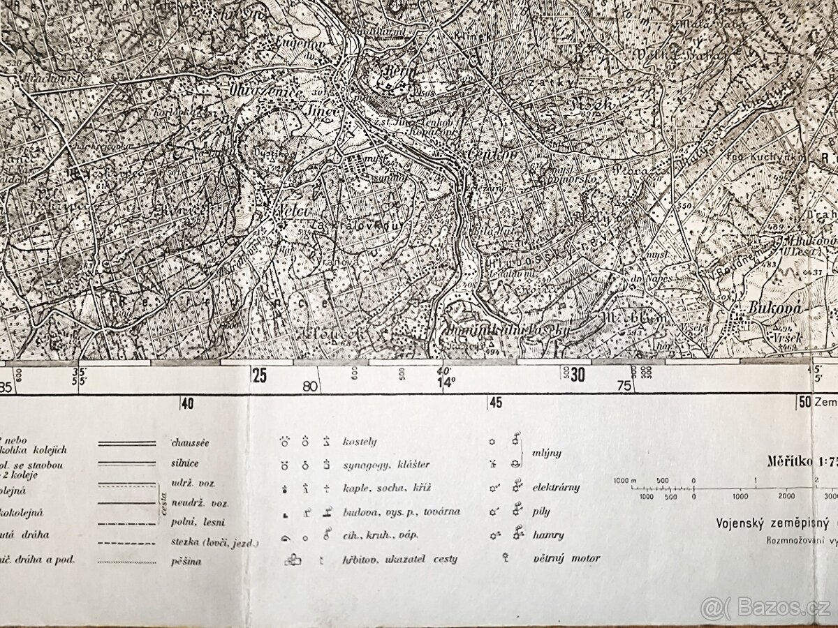 Mapa 4052 - Beroun, VZU. - 5