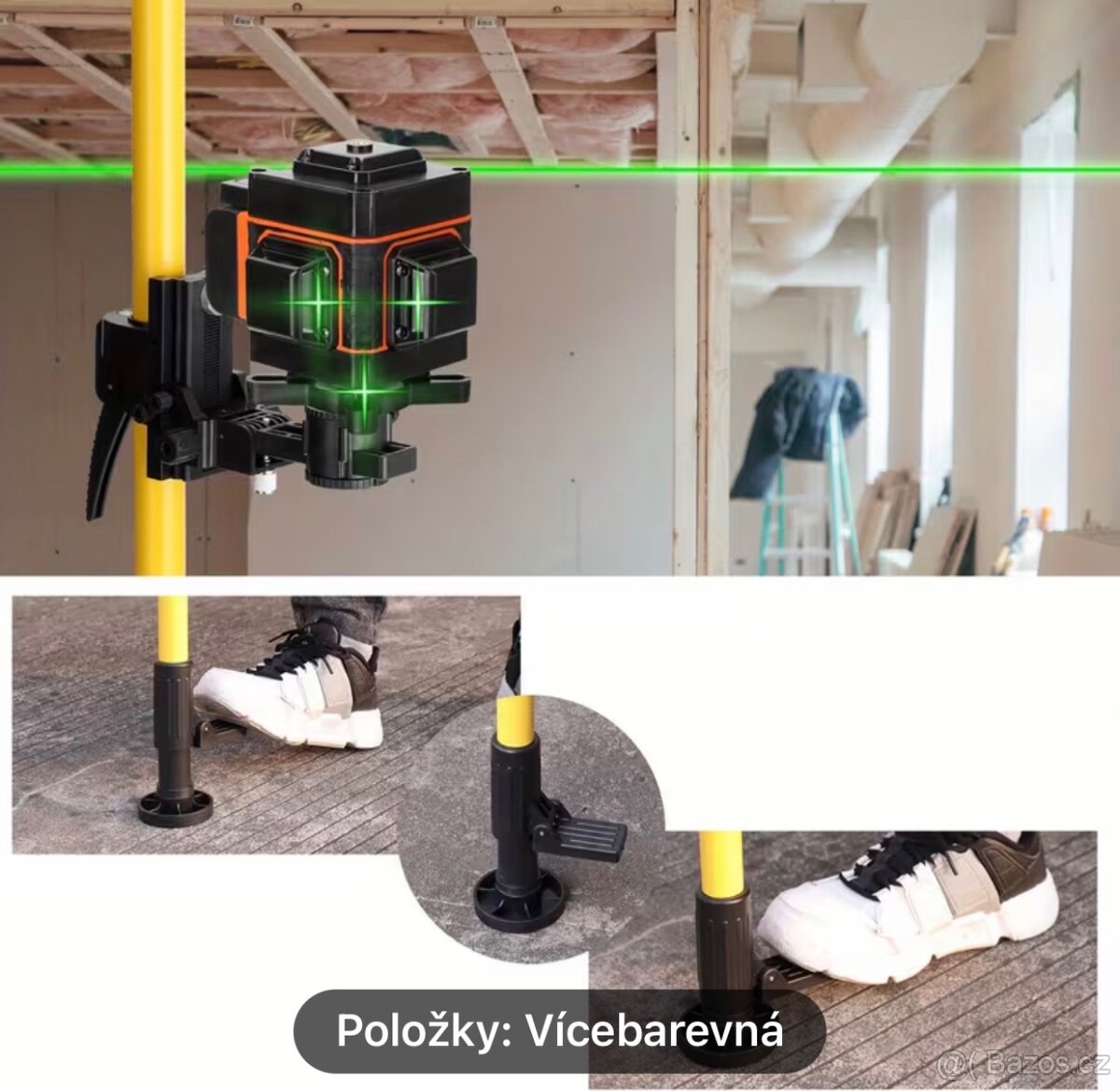 Podpůrný teleskopický stojan, 4,2m - 5