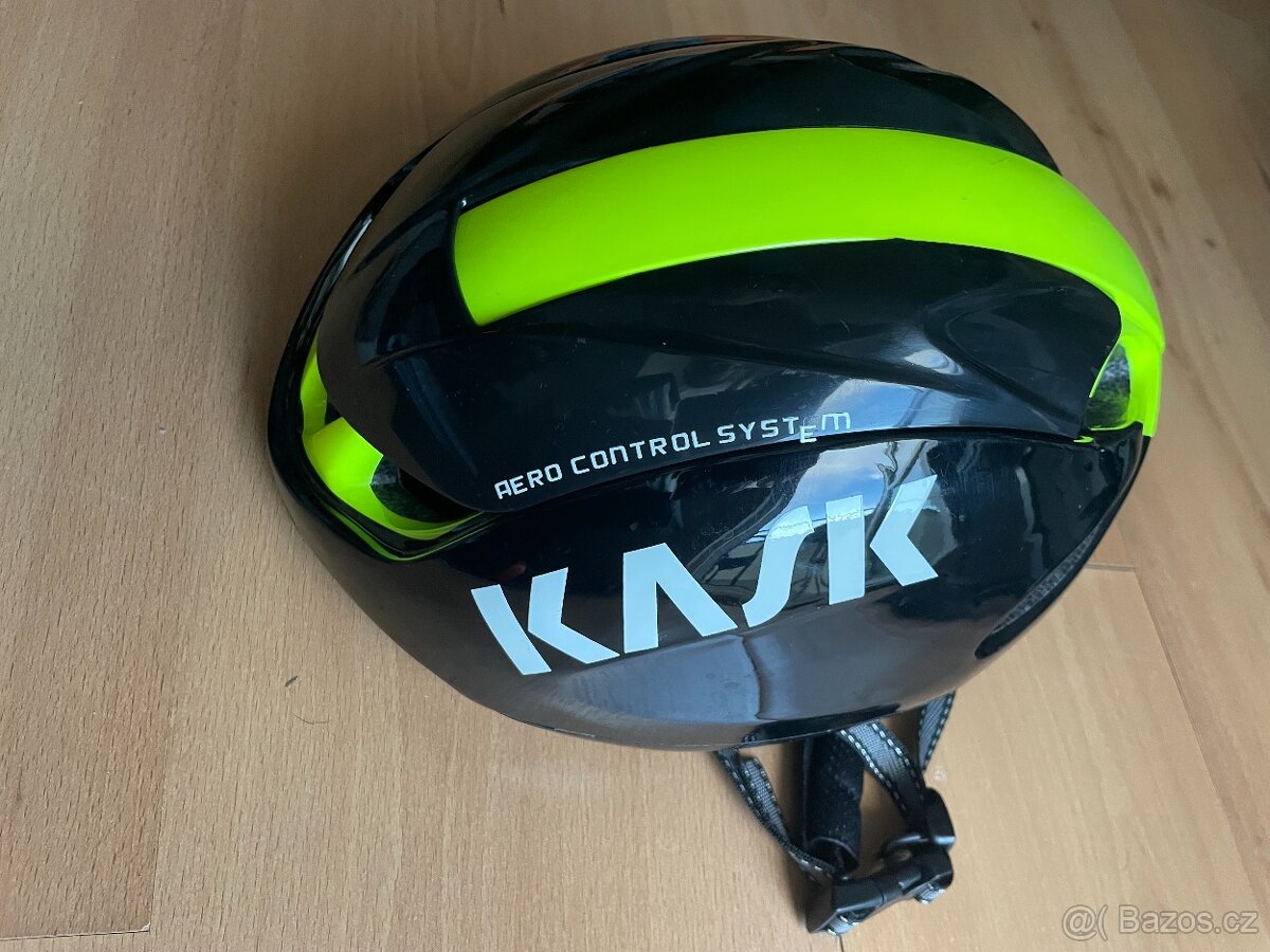 cyklistická helma Kask Infinity M/L (černá/fluo) - 5
