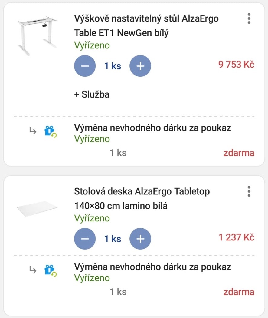 Pracovní polohovatelný stůl - 5